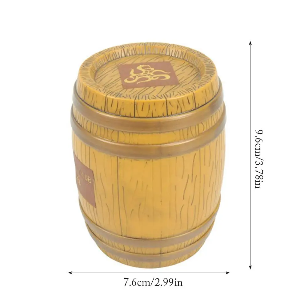Simulation Barrel Dice Cup Wooden Dice Cup For Yahtzee Games Bar KTV Entertainment Dice Cup Party Supplies