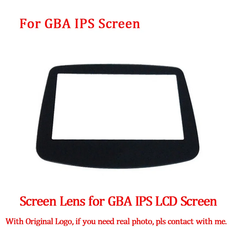 ЖК-экран стекло Замена объектива для GBA подсветка ips ЖК-экран с 10 уровнями высокая яркость светильник Игровая приставка GBA экран