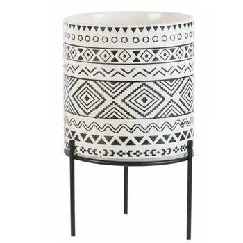 

1Pc Flower Pot Plant Pot Garden Accessories Macetas Planter Flowerpot Iron Rack Durable Fashion Ceramics Planter Plant Pot