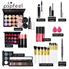 POPFEEL All In One Makeup Set (Eyeshadow, Ligloss, Lipstick, Brushes, Eyebrow, Concealer) Cosmetic Bag  Eye Shadow Kit 4
