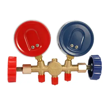 

R12 R22 R134A R404A HVAC A/C Refrigeration Manifold Gauge Hoses Hook Tool Set
