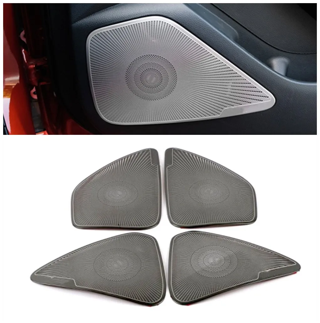 Для TOYOTA Lewin Corolla, Громкий динамик для двери автомобиля, звук, хромированная крышка динамика, накладка, рамка, наклейка, аксессуары для интерьера