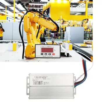 

Motor Speed Regulator Adjustable DC12-60V LED Digital Display DC PWM Motor Speed Regulator Power Controller