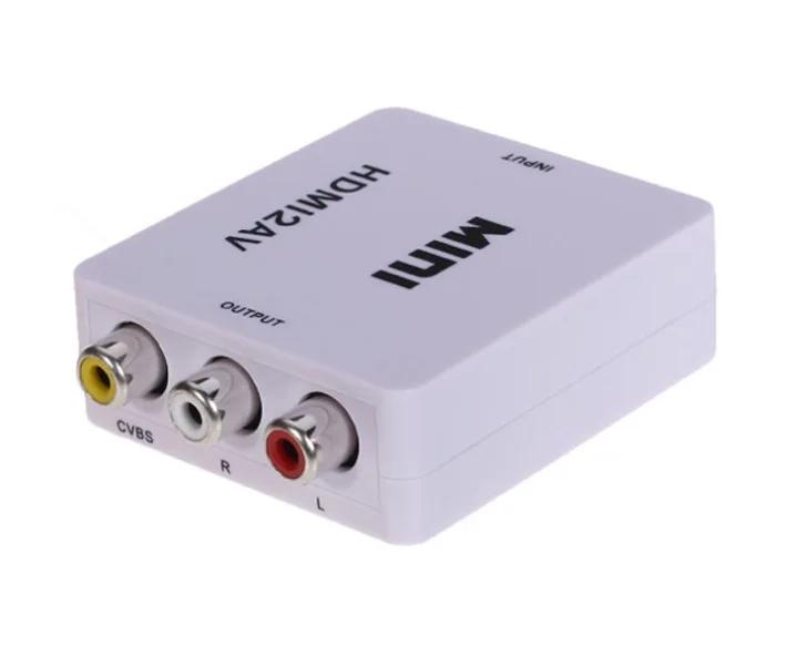 

Mini HDMI to AV Converter High-definition HDMI2AV Taiwan 165 1080 P