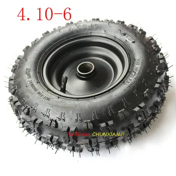 

Size 4.10-6 tyre and rim Fit All Models ATV Go kart MIni Quad 47cc 49cc snowplow tires Snowmobile tires good quality