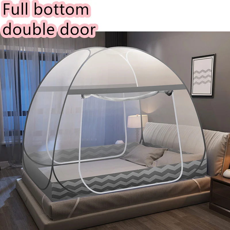 

Yurt Mosquito Net Full Bottom Or Bottomless Tent Double Door And Big U Door Mosquito Net FamilyTent Single Double Bed Tent