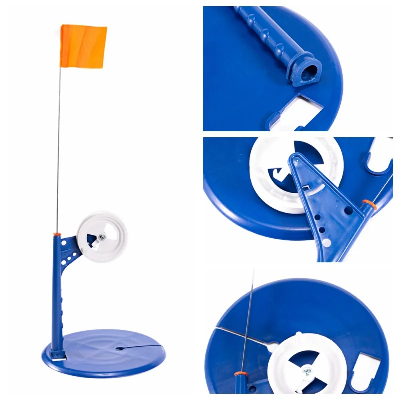

Ice Fishing Flag With Brake Durable Security Flag Base Mount Inflatable Marine Kayak Dinghy Boat Fishing Accessories QW CY03