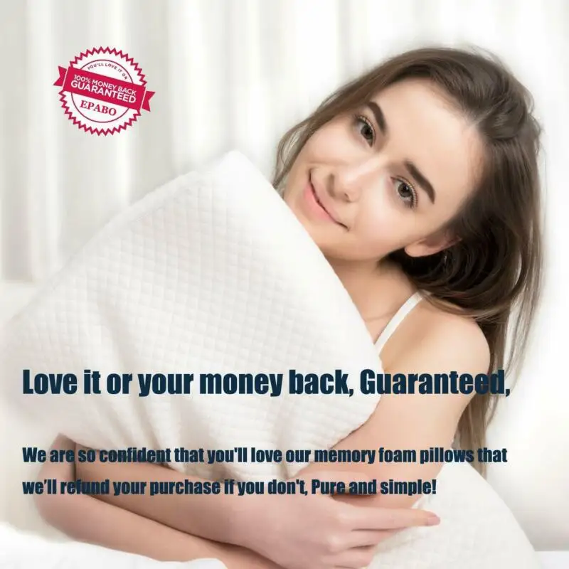 Роскошная бамбуковая контурная Подушка с эффектом памяти Ортопедическая