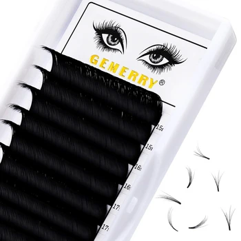 

Easy Fan Eyelash Extensions Supplies Korea Silk Faux Mink False Eyelashes 3D/5D Cils Auto Blooming Natural Russian Volume Lash