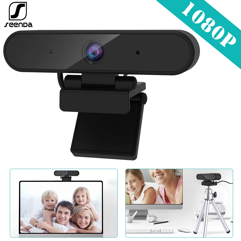 

SeenDa1080P Webcam HD Web Camera with Built-in Microphone USB Camera Mini Computer PC Web Camera for Live Youtube