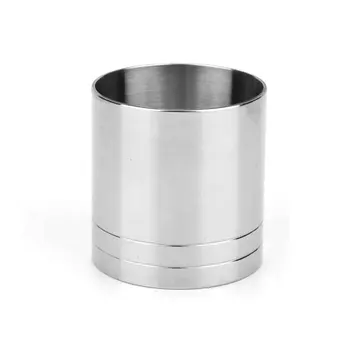 

Bar Stainless Steel Party Kitchen Thimble Spirit Lightweight Cylinder Shape Measuring Cup Wine Tool Practical Jigger Durable