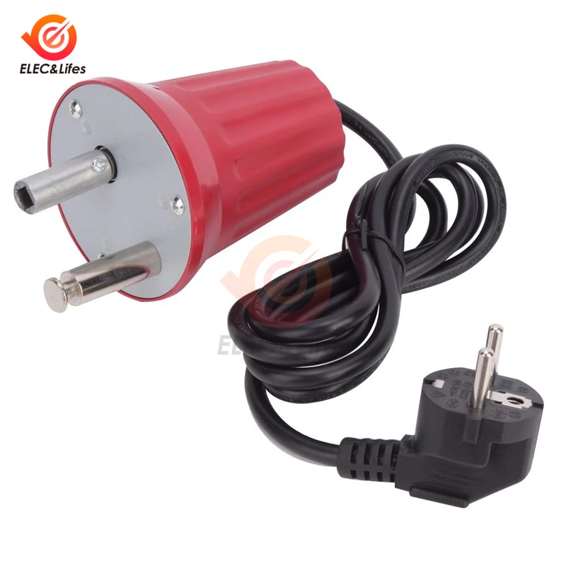 Red Solid Construction Barbecue Grill Rotator Motor BBQ Roast Bracket Accessory High Quality Electric BBQ Motor Barbecue EU Plug