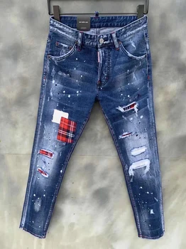 

Overseas Authentic NEW DSQUARED2 WOMEn/Man Ripped Jeans COOLGUY Jeans D2 Men Trousers DSQ