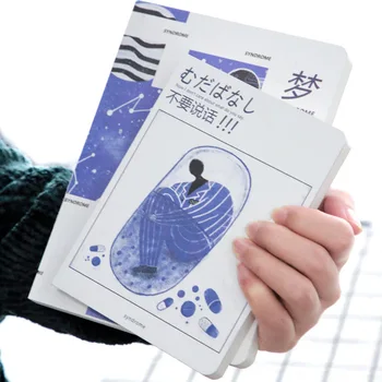 

Cute Japanese Stationery Paper Writing Notebook Journal Sketchbook Agenda Weekly Planner School Students Office libretas 2020