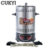 CUKYI Electric Grill 6/8/10 sticks Automatic revolving Vertical Grill Timing Barbecue tools smokeless Mutton BBQ Skewers machine 4