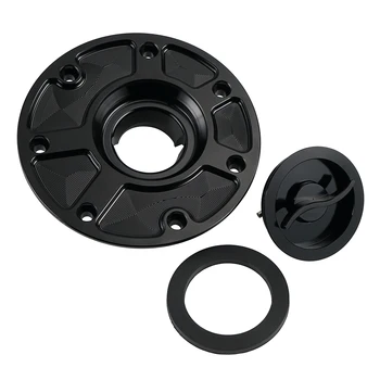 

Motorcycle Quick Release Fuel Tank Cap Cover for KTM DUKE 790 2018 2019 2020 Black Motorbike Gas Cap Anodized