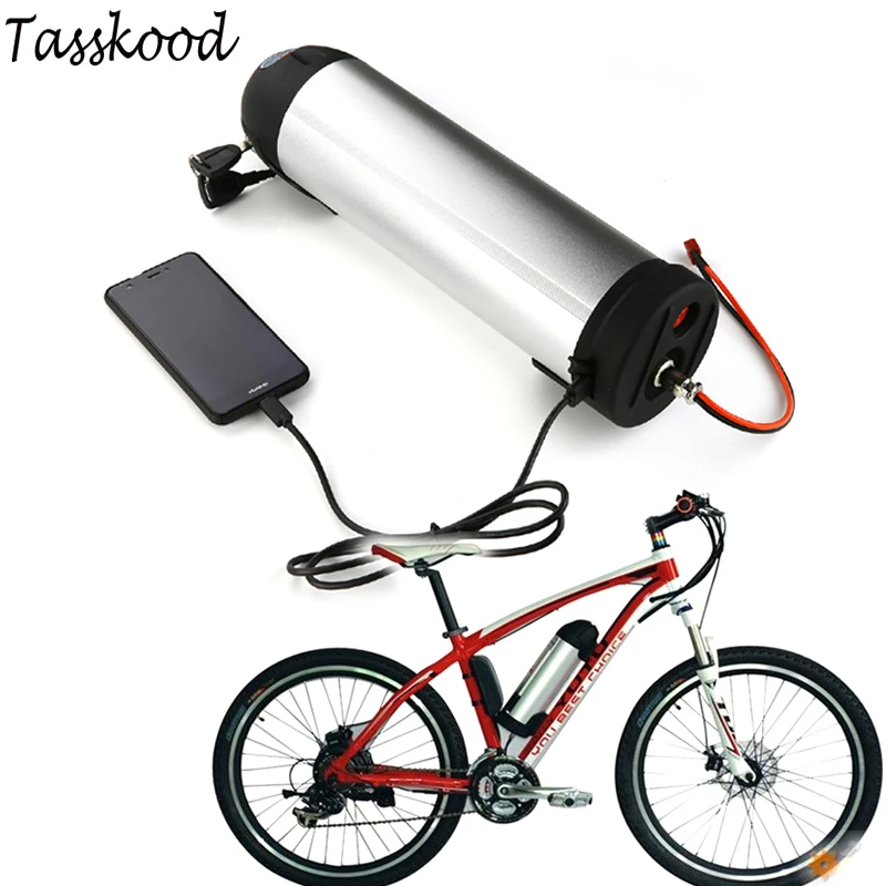 USB батарея для бутылки воды 24V 36V 48V ebike литиевые батареи 10AH 15AH 20AH 8AH