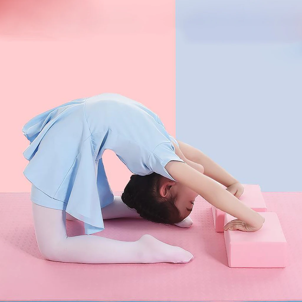 Yoga Block Child Dancing Beginner Foam Brick Workout Training Home Gym Exercise Foam Brick for Workout Training Body Building