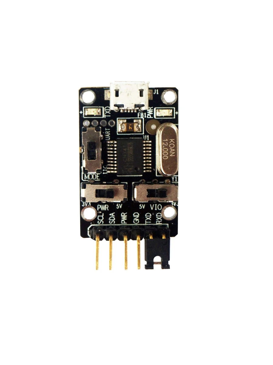 HJ-CH341T USB к IEC Iic Usb к Uart Ttl Usb к последовательному двойному напряжению Android