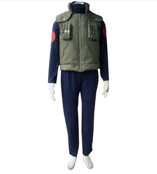 

Naruto Cosplay Costume Kakashi Cosplay Hatake Kakashi Ninja Uniform CostumesCosplay Suit Halloween Clothes for men