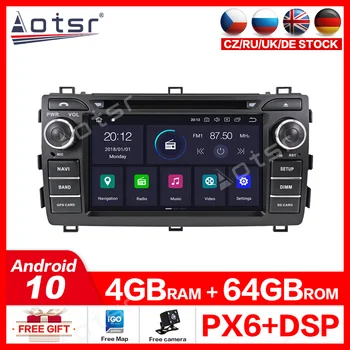 

2 din stereo receiver Android 10.0 Car radio For Toyota Auris GPS navigation DVD player car Multimedia 2013 -2015 Car Video Play