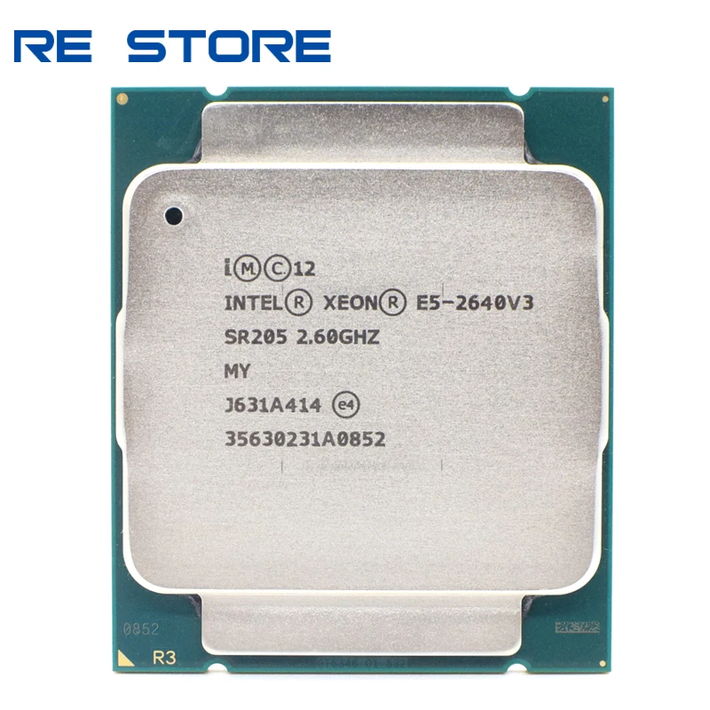 Procesador Intel Xeon E5 2640 V3, SR205, 2,6 Ghz, 8 núcleos, 90W ...