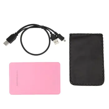 

Multi-color Optional USB 2.0 HDD Enclosure SSD Case for 2.5 Inch External SATA Hard Disk Drive