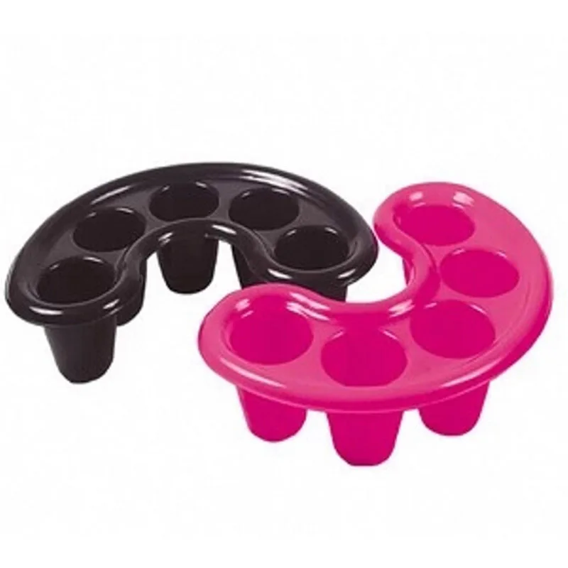 Pink / White / Black Random Color Manicure Bowl Soak Finger Acrylic Tip Nail Soaker Tray Treatment Remover Bowl Tool
