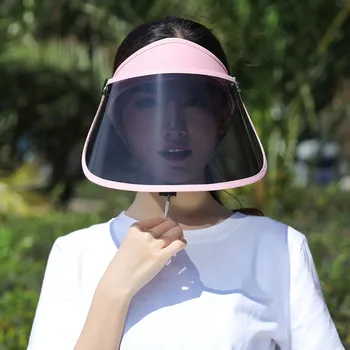 

Face Eyes Safety Anti-droplets Anti-fog Dust-proof Full Face Cover Hat Flip Up Visor Cap Protection Work Guard Sunproof