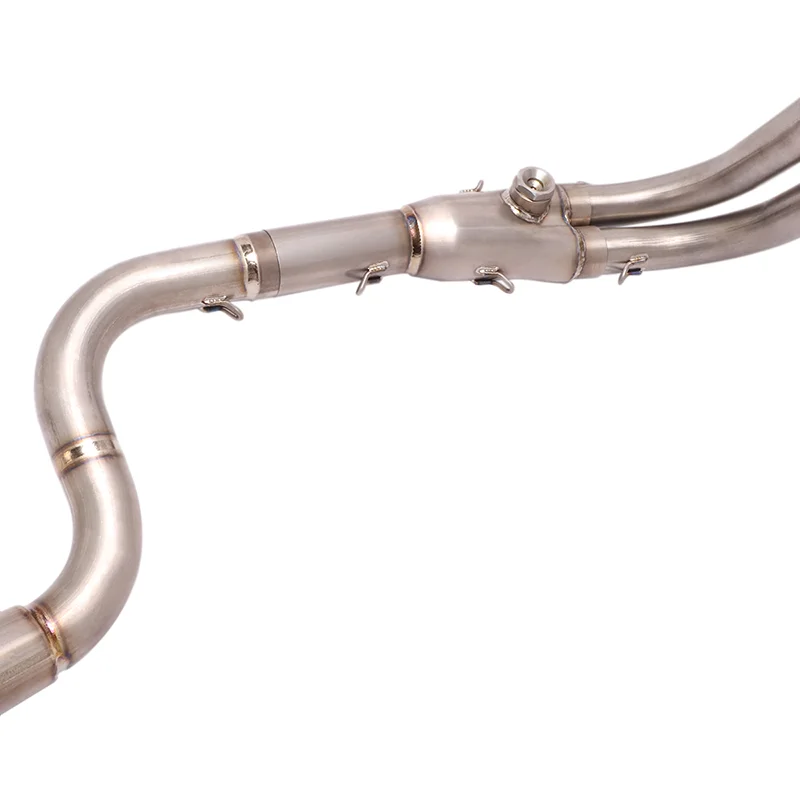 Slip-On For Kawasaki Ninja250 Ninja 250 300 Z250 Z300 2012 - 2017 Motorcycle Exhaust Titanium Alloy Escape Moto Front Link Pipe - Image 4