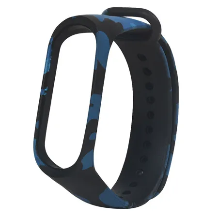 22 Цветной Камуфляжный ремешок Mi Band 4, сменный силиконовый ремешок с принтом, смарт-браслет для Xiaomi Mi браслет miband 4 3 NFC Pulseira - Цвет: 22