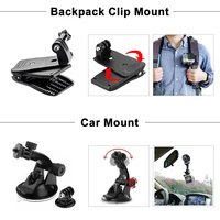 ORBMART for GoPro Accessories Set for Go Pro Hero 13 12 11 10 9 8 7 6 5 4 Black Mount for DJI Insta360 for Sjcam Action Camera 6