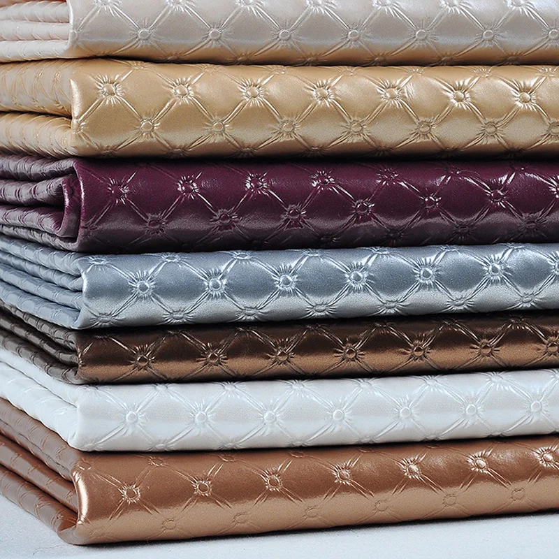 Ромбовидный узор огнестойкий мягкий ПВХ кожа обивка ткань производитель прямая