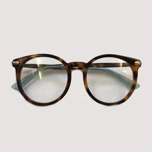 Высокое качество оправа для очков с упаковочной коробкой Oculos новые женские очки ретро круглые оптические очки оправа