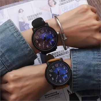 

Relogio Masculino Fashion Watches Women Mens Casual Sports Watch Quartz Leather Lovers Wrist Watches Womens Saati reloj gift