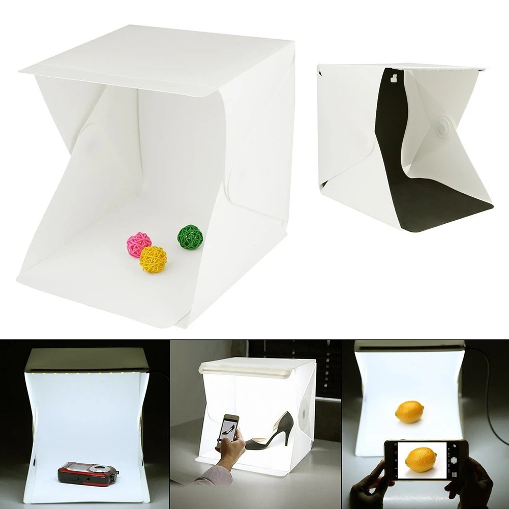 Light Room Mini Photo Studio Photography Lighting Tent Kit Backdrop Cube Box Tabletop Shooting