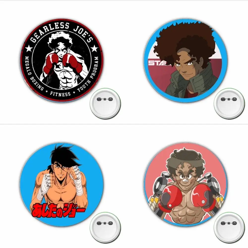 

3pcs Game MEGALOBOX Cosplay Badge Cartoon Brooch Pins for bags Badges Backpacks Button Clothes Accessories