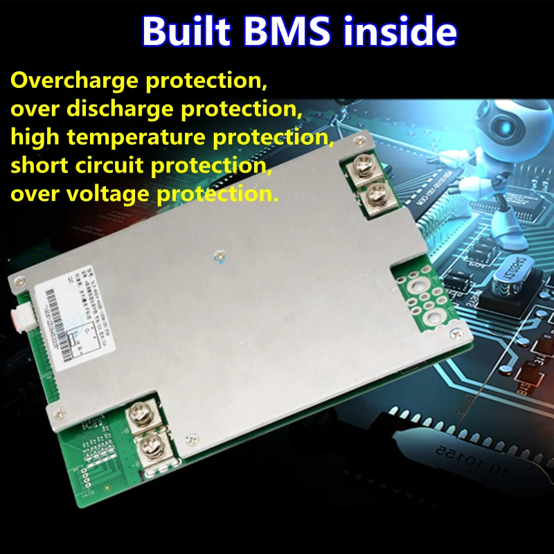 Водонепроницаемый ip67 36V 80Ah 100Ah 120Ah 150Ah LiFepo4 литиевый аккумулятор BMS 12s для троллинга