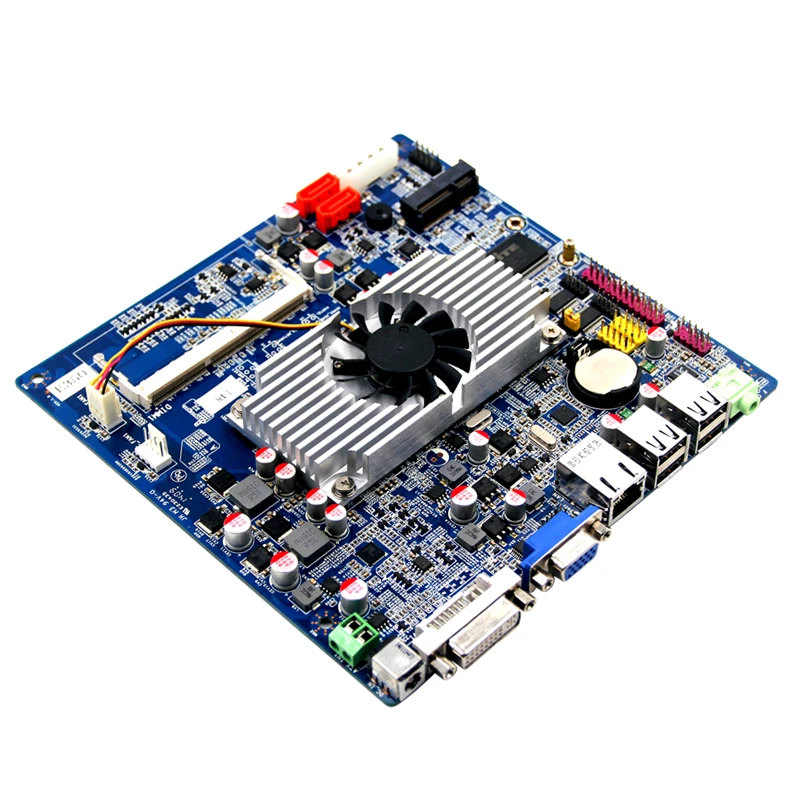 Вентилятор Кулер мини itx материнская плата Hudson EI A50M чипсет 4 г ddr3 ram 32 г ssd Pfsense сервер брандмауэра