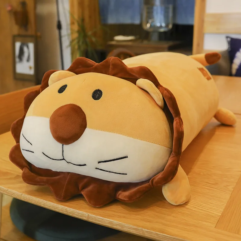 

2019 Software down Cotton Doll Small Lion Plush Toys Party-Lion Large Size Pajama Pillow Birthday Gift