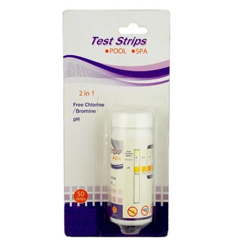 

Swimming Pool Spa Test Strips PH & Chlorine BTS-02