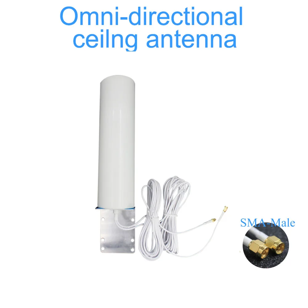 Антенна JX 4G LTE 3G внешняя антенна уличная с коннектором 5 м 10 Dual SlIder SMA Male для модема