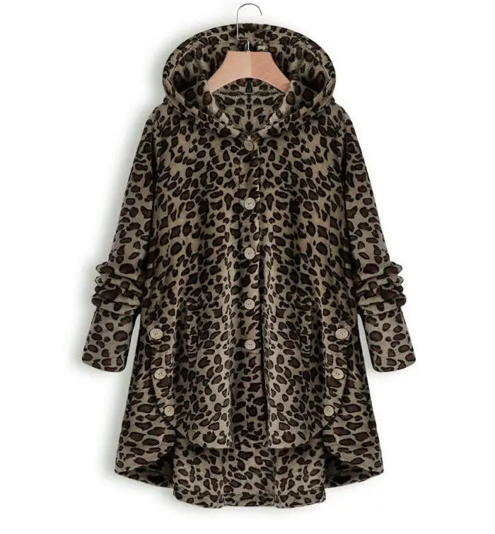 style2 Женское пальто из искусственного меха больших размеров, длинное женское пушистое пальто с капюшоном, пальто из искусственного меха, куртка, уютные пушистые Куртки, Пальто 5XL - Цвет: style2