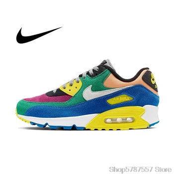 

Tenis Nike Air Max 90 Outdoor Sports Shoes NIKE AIR MAX 90 ESSENTIAL Women's Running Shoes Comfortable 325213-137