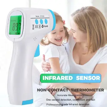 

In Stock Non-contact Infrared Thermometer Handheld Infrared Thermometer High Precision Measures Body Temperature Drop Shipping