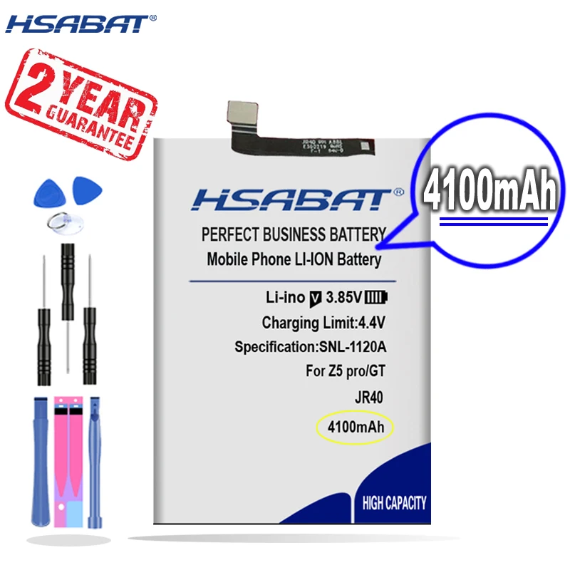 Новое поступление [HSABAT] 4100mAh JR40 Сменный аккумулятор для Lenovo Z5 Pro GT L78031 L78032 |