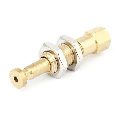 

Gold Tone Metal 6mm Stroke Spring Vacuum Cup Level Compensator 42mm