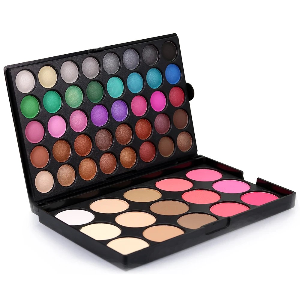 55 Color Makeup Set Eyeshadow Palette Matte Eye Shadow Powder Waterproof Highlighter Shimmer Makeup Pigment Long-lasting blush 55 Color Makeup Set Eyeshadow Palette Matte Eye Shadow Powder Waterproof Highlighter Shimmer Makeup Pigment Long-lasting blush
