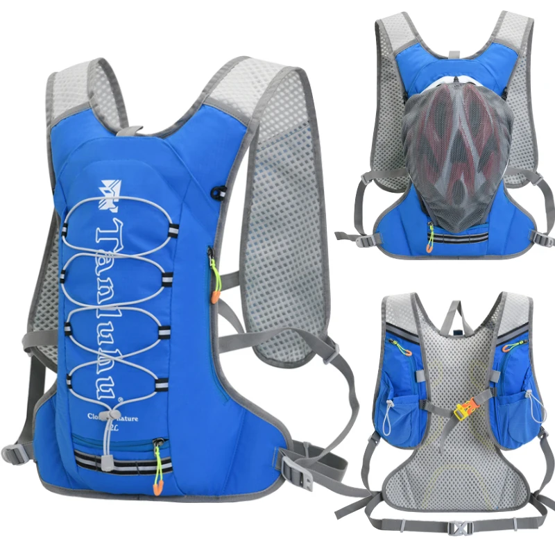 Outdoor Sport Cycling Running Water Bag Storage Hydration Pocket Backpack UltraLight Hiking Bike Riding Pack Bladder Knapsack | Спорт и