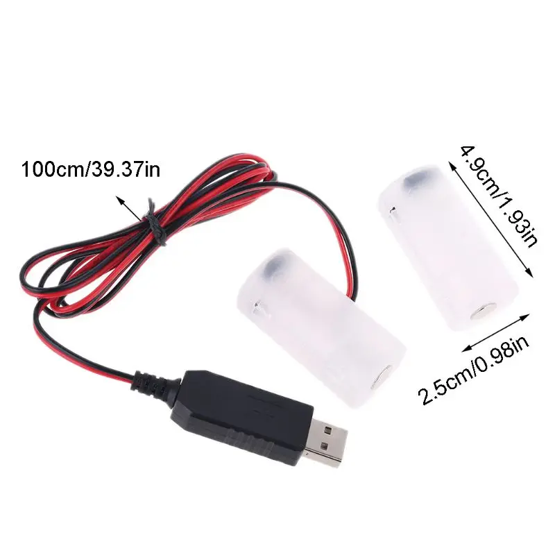 Блок питания LR14 C сменный блок USB 1 4 шт 5 в элемент 72XB|Адаптеры AC/DC| |